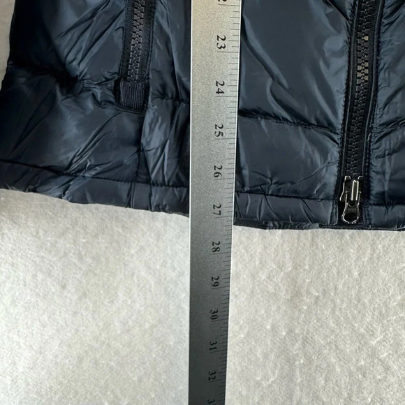 Athleta Jacket Womens 2XS Banner Peak Goose Down Puffer Full Zip Insulated Blue - Picture 12 of 12